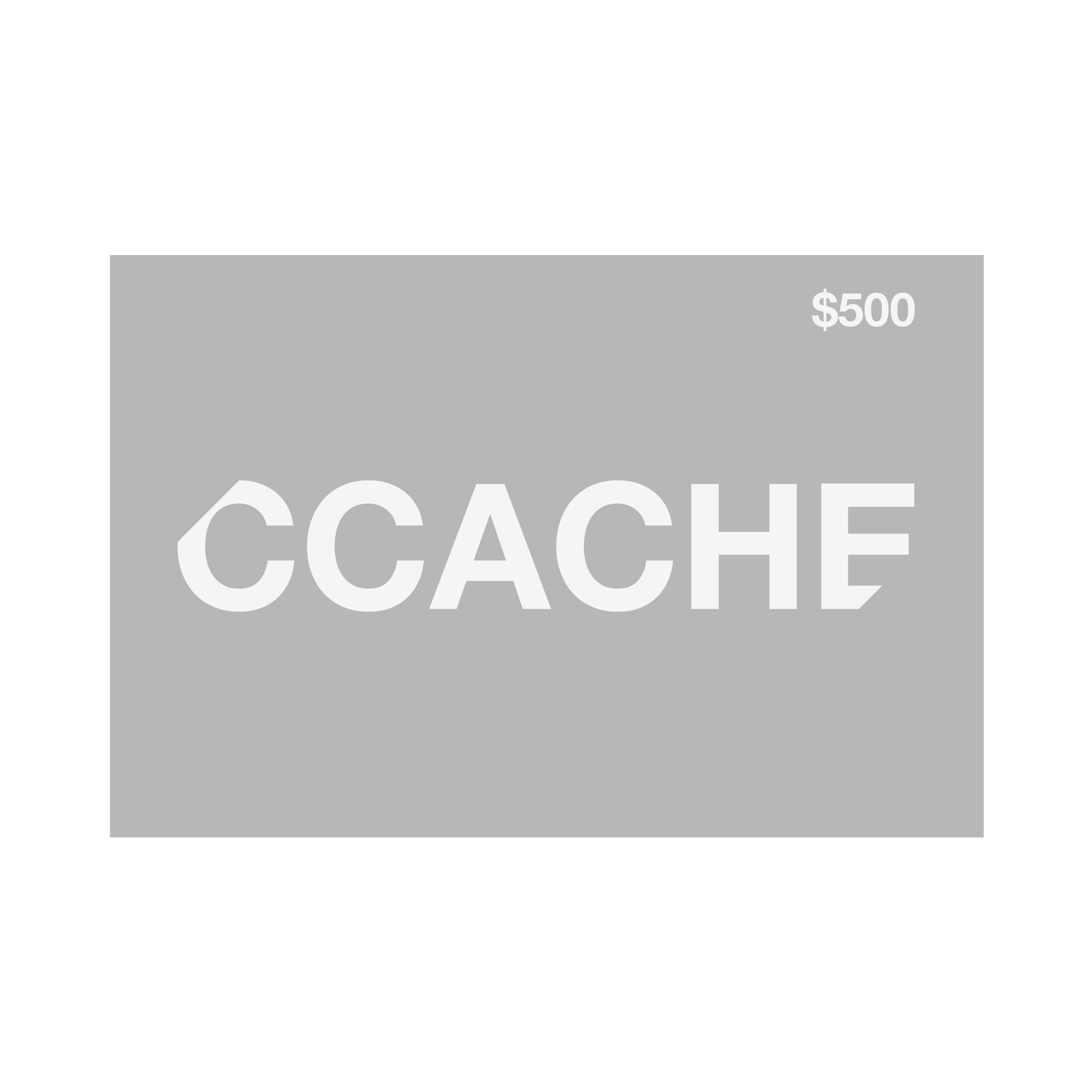 CCACHE 礼券 - 500 澳元