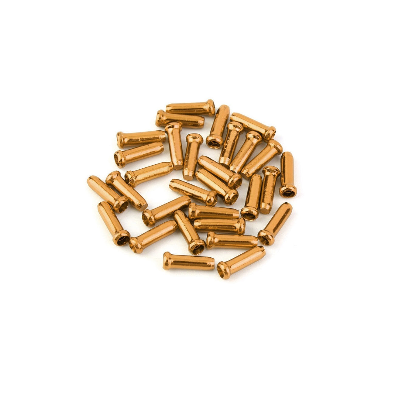 CCACHE Inner Cable End Cap Kit - Gold - CCACHE