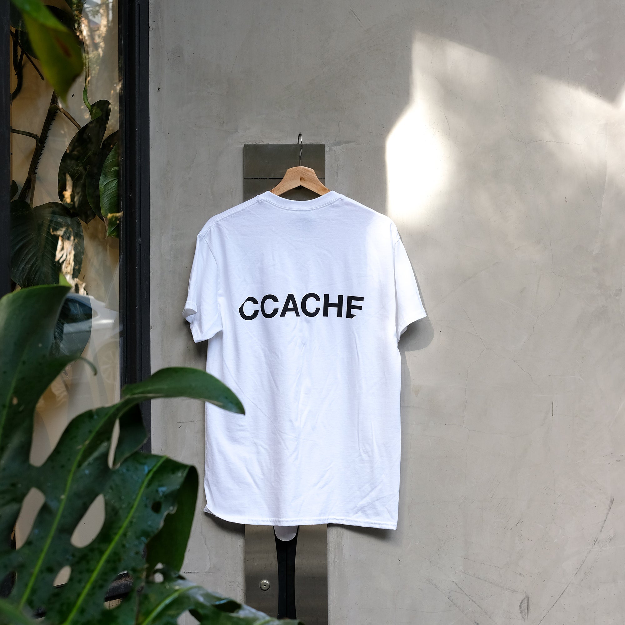 ccache-logo-tee-white