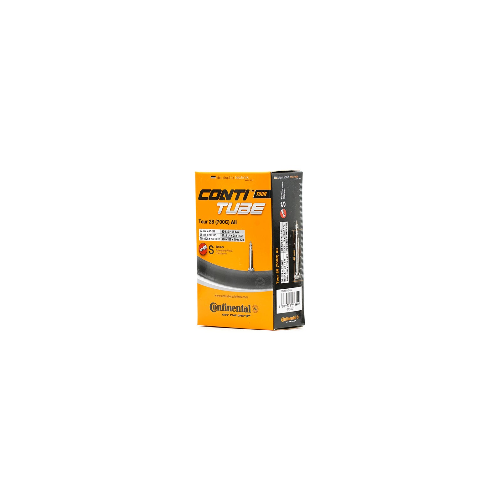 Continental Tour 28 Tube (700 x 32-47, Presta Valve)