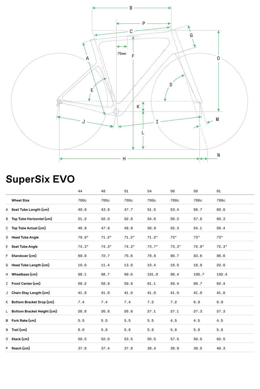 Cannondale SuperSix EVO 3 Road Bike - Viper Green