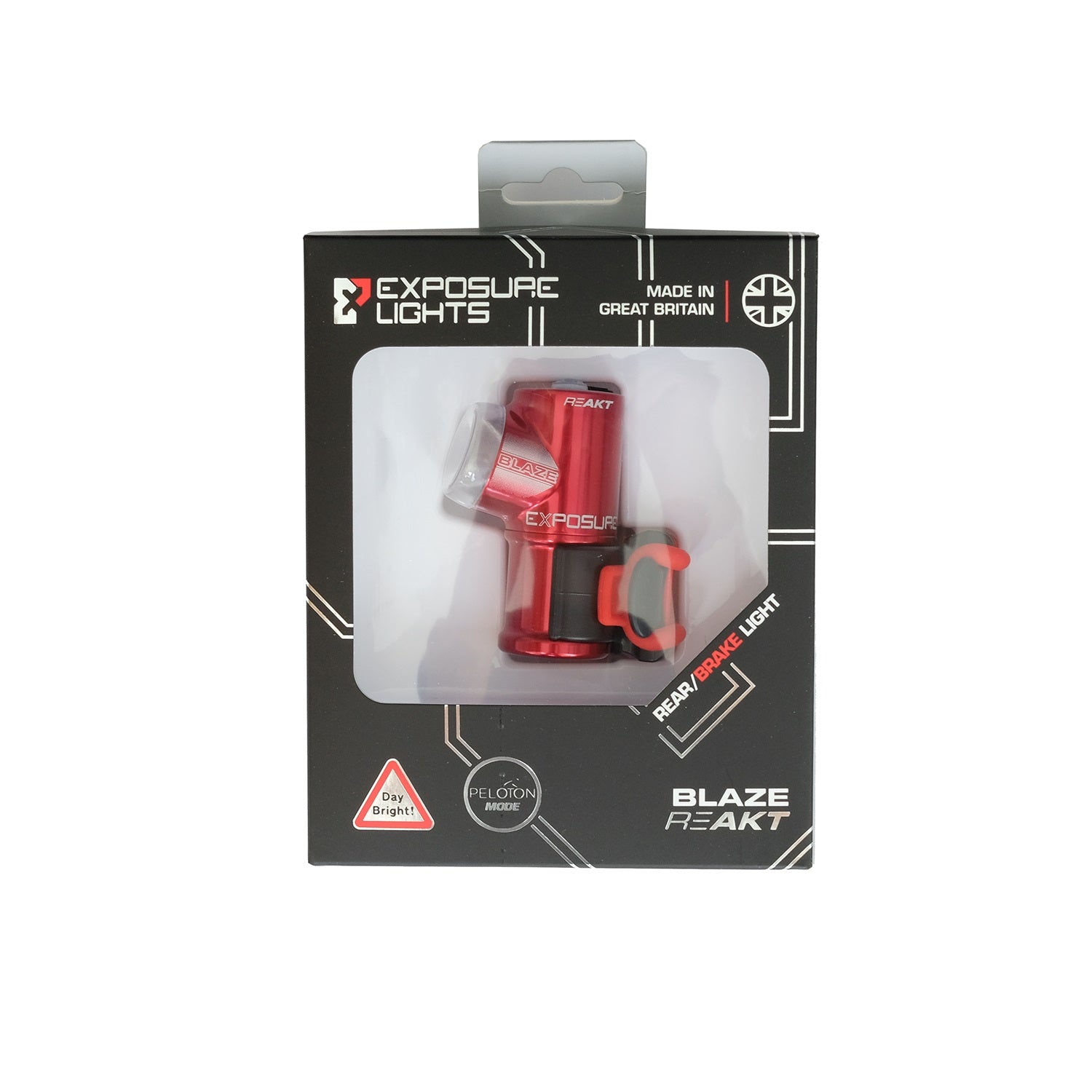 Exposure Blaze MK3 ReAKT/Peleton Rear Light - 80 Lumens - CCACHE