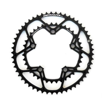 Extralite OctaRamp CH2 Road Compact Hi-Ratio Chainrings - CCACHE