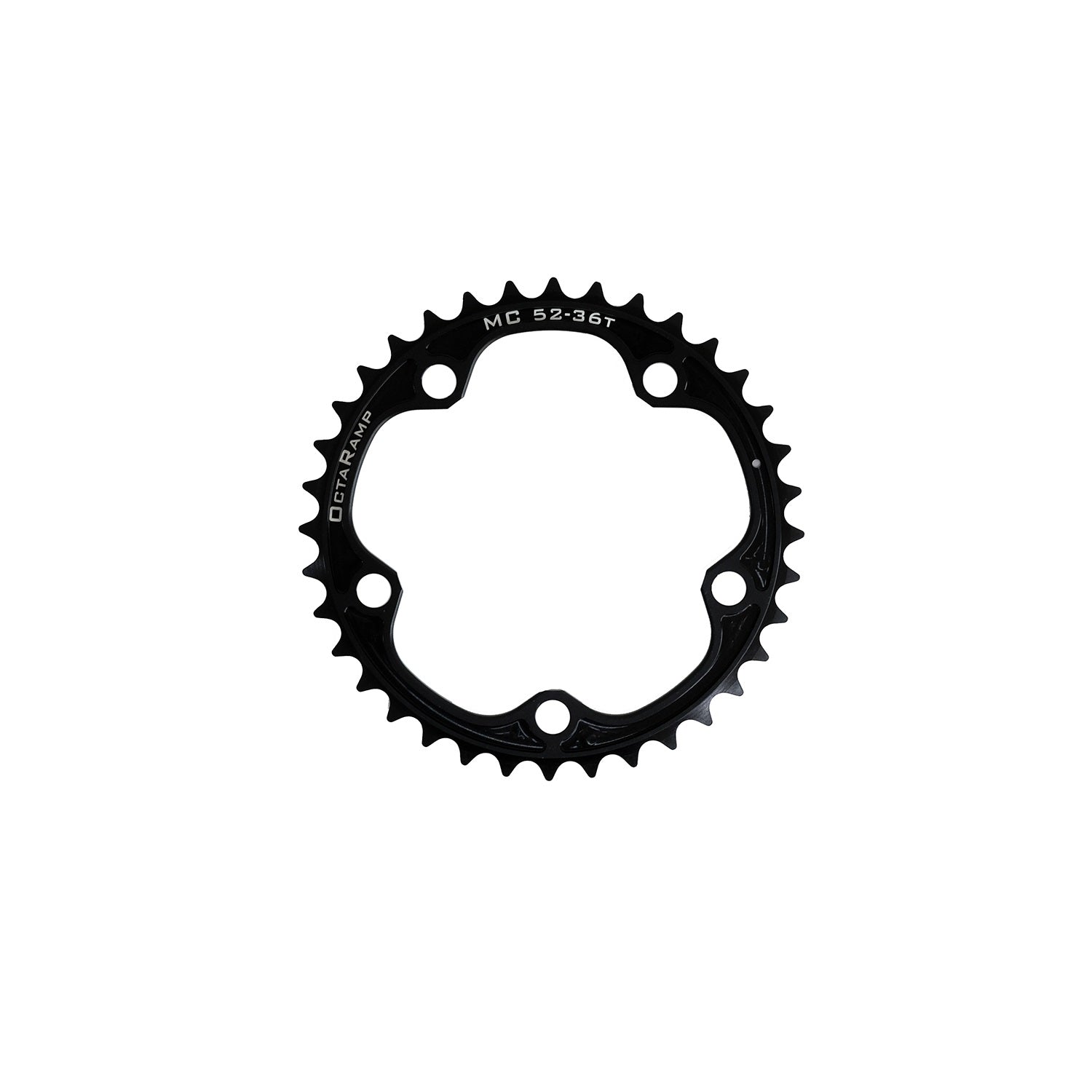 Extralite OctaRamp MC Road Mid-Compact Chainrings - CCACHE