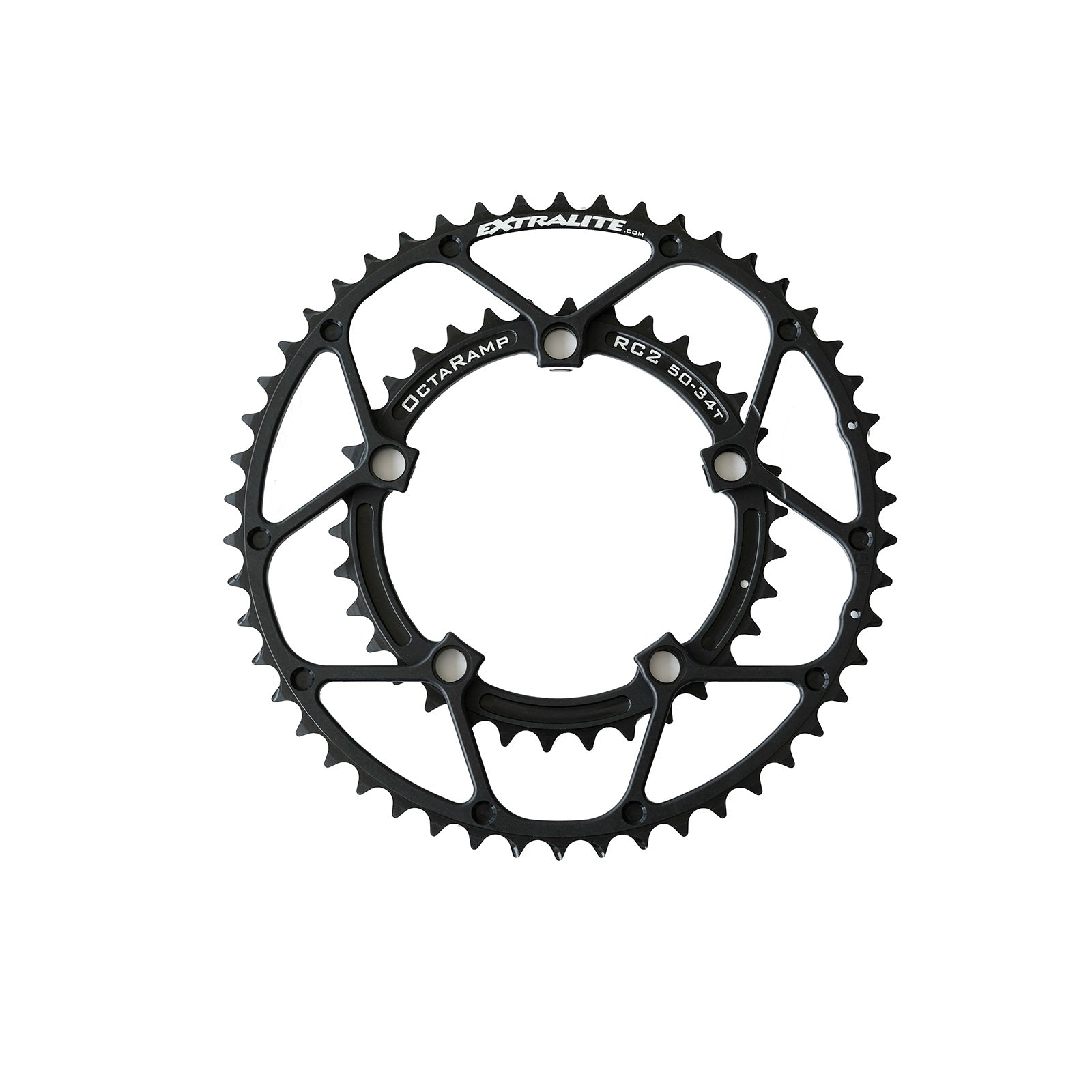 Extralite OctaRamp RC2 Road Compact Chainrings - CCACHE