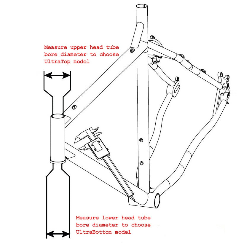 Extralite UltraBottom Headset Lower Assembly - CCACHE