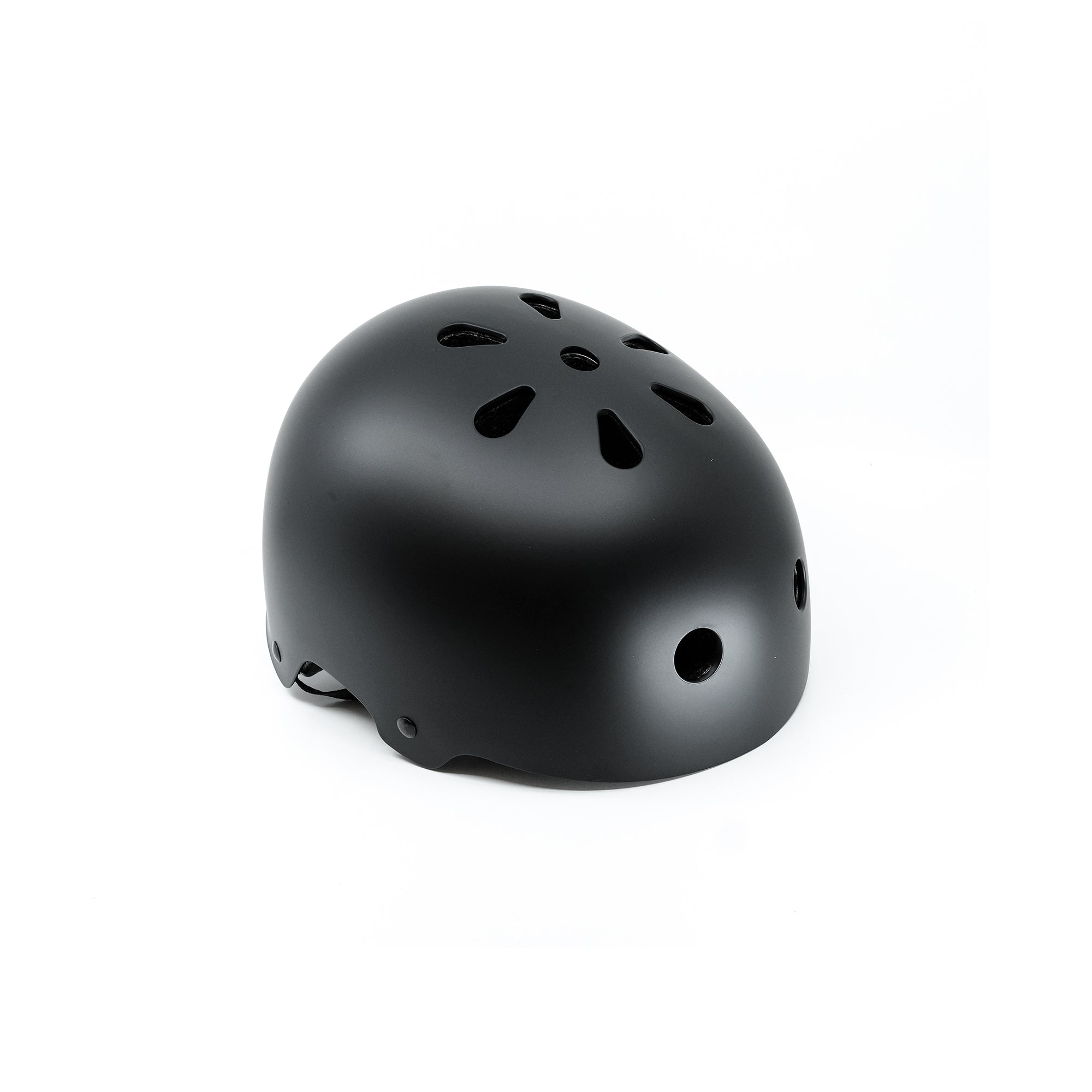 family-bmx-helmet-flat-black-front