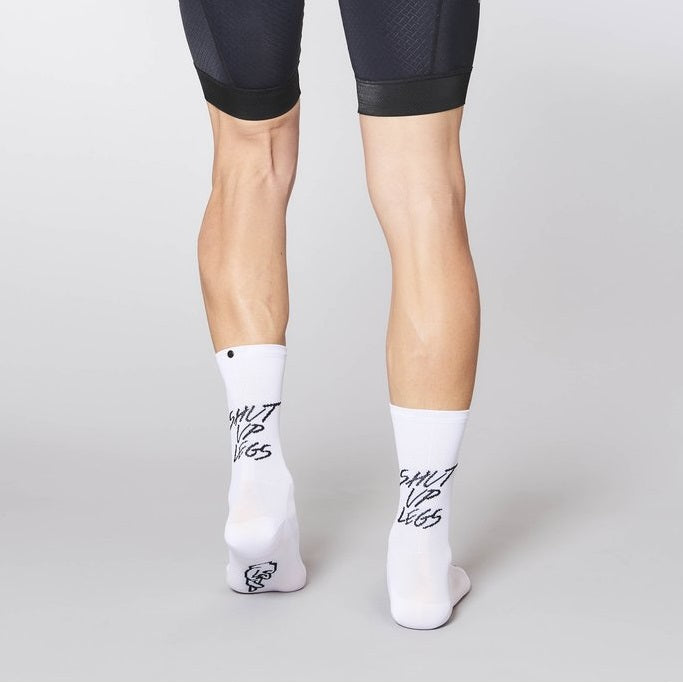 Fingerscrossed x Shut Up Legs Socks - White - CCACHE