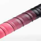 Fizik Vento Microtex Tacky Bi-Colour Bar Tape (Black/Pink) - CCACHE