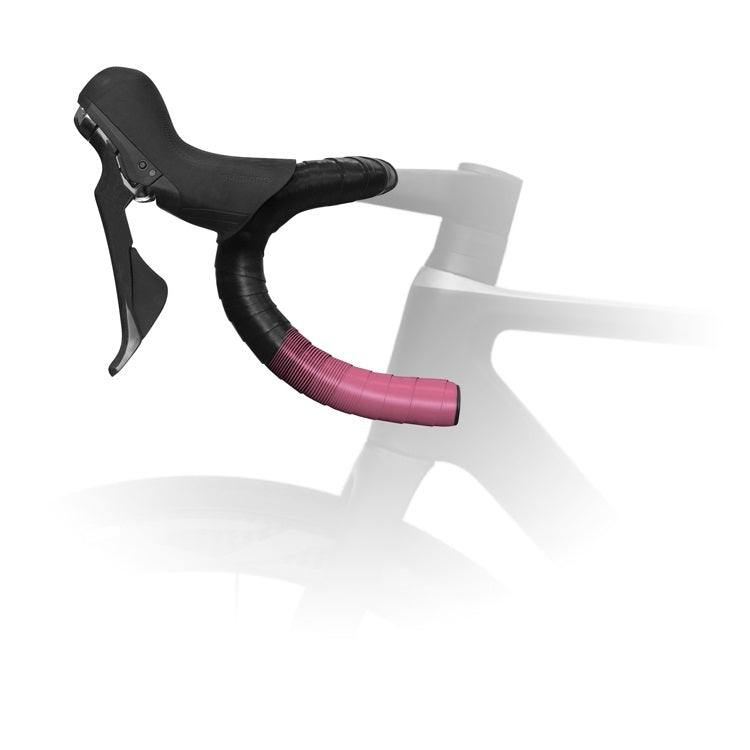 Fizik Vento Microtex Tacky Bi-Colour Bar Tape (Black/Pink) - CCACHE