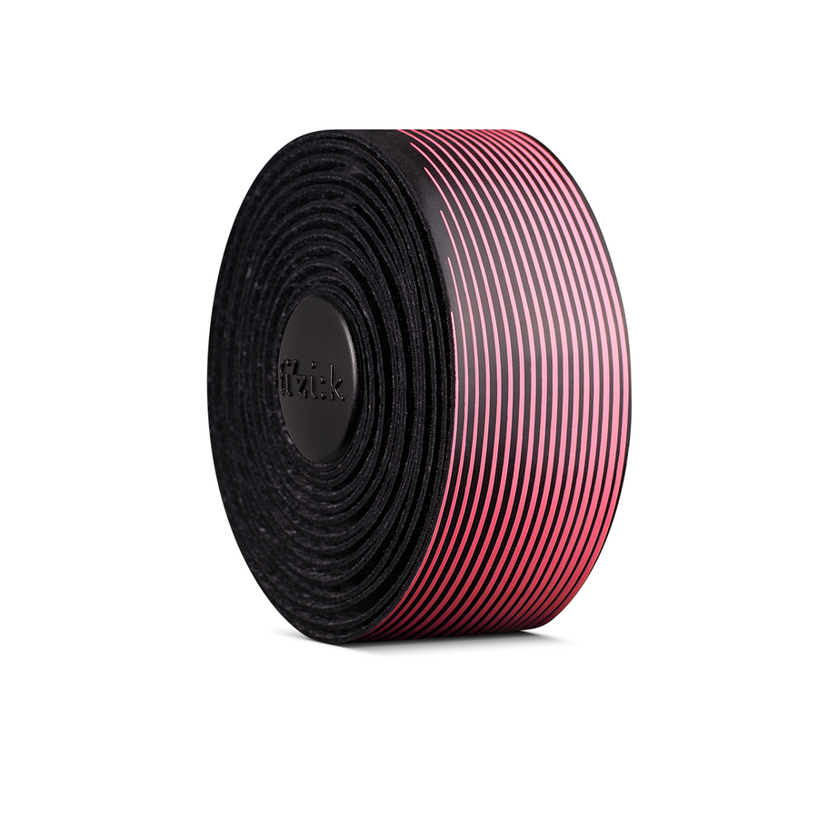 Fizik Vento Microtex Tacky Bi-Colour Bar Tape (Black/Pink) - CCACHE