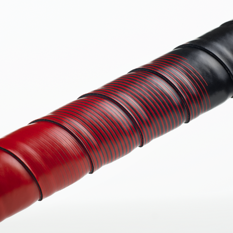 Fizik Vento Microtex Tacky Bi-Colour Bar Tape (Black/Red) - CCACHE