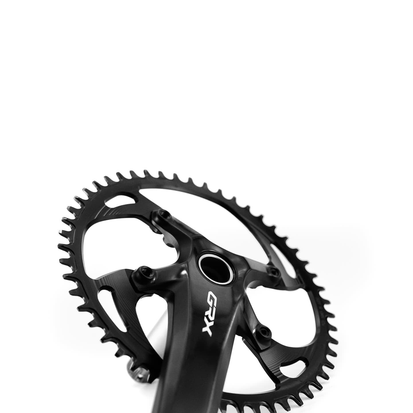 garbaruk-shimano-grx-1x-oval-chainring-black-on-cranks