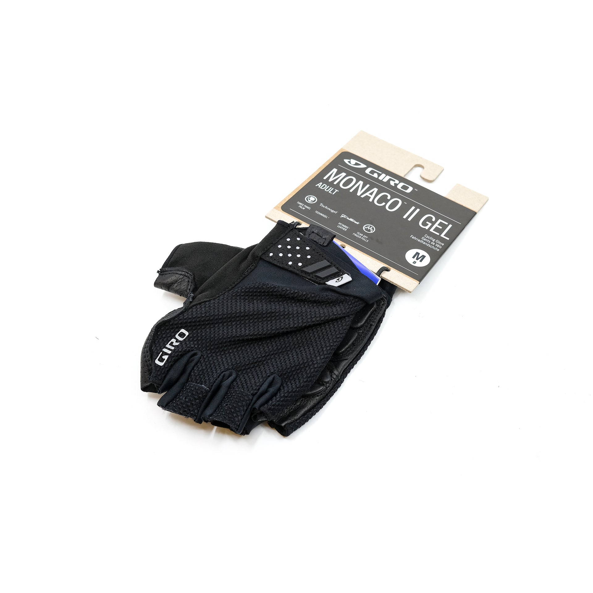 Giro Monaco II Gel Glove Black – CCACHE - Main Image