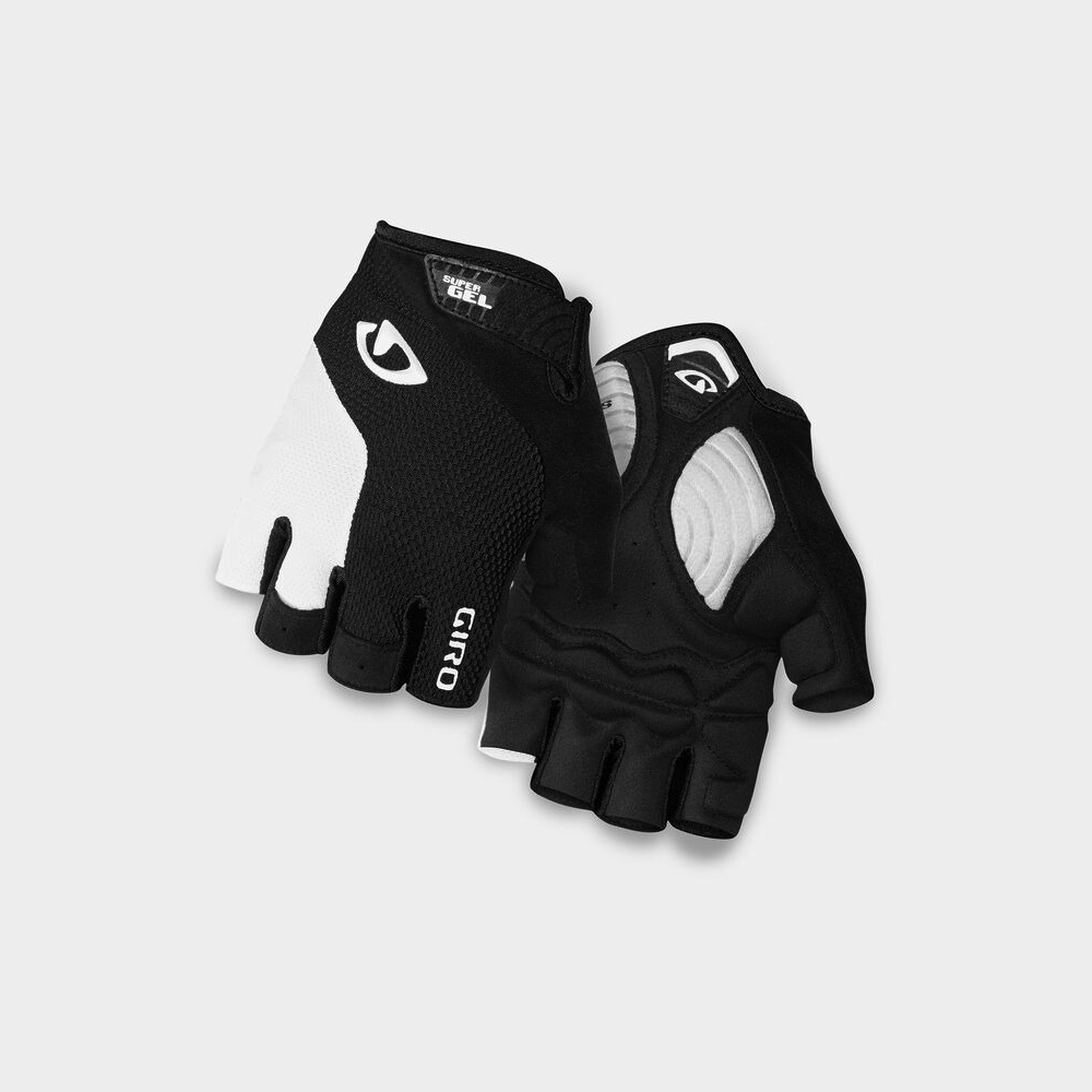 giro-strade-dure-supergel-gloves-black-white