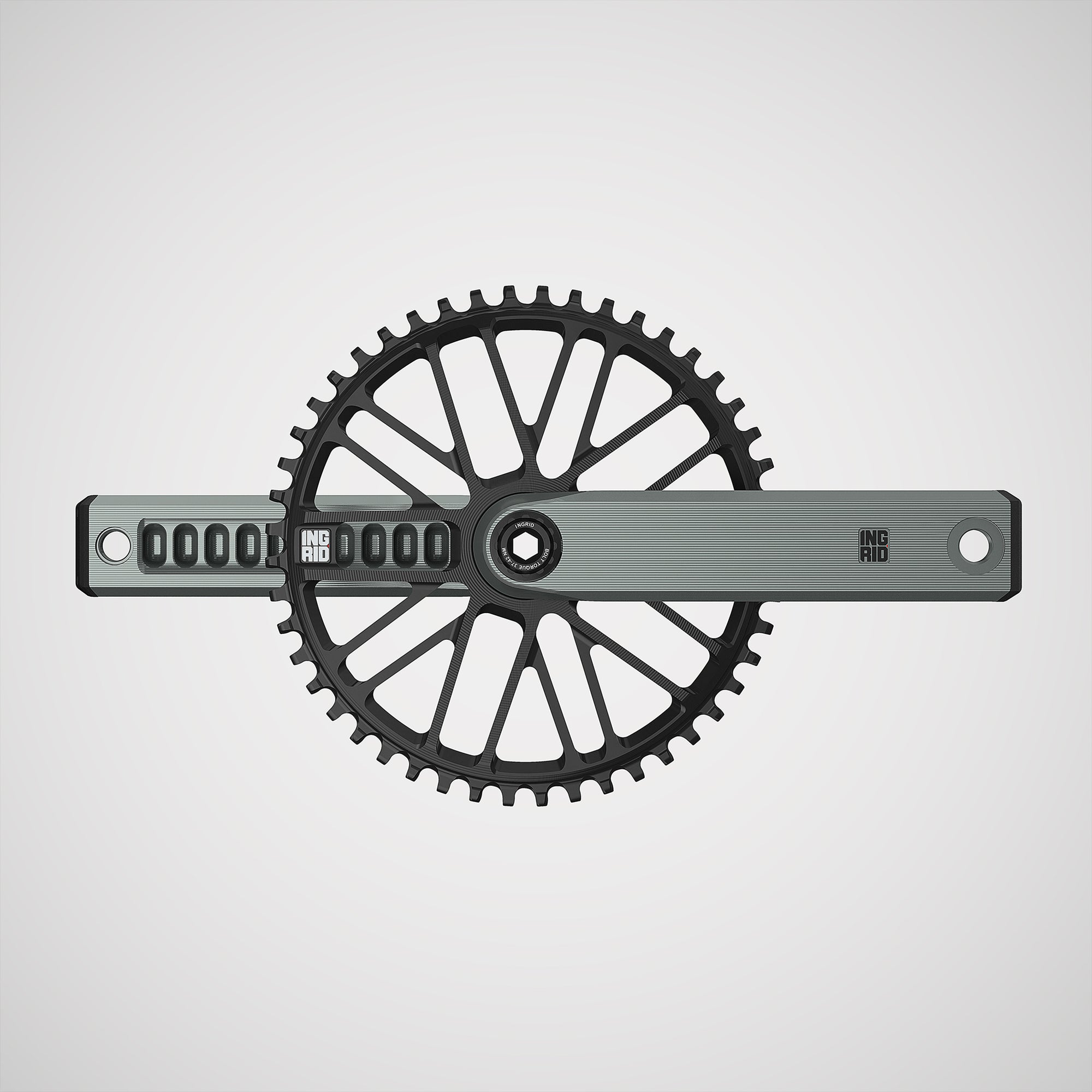    ingrid-crs-r2-road-crankset-arms-only-titanium-grey