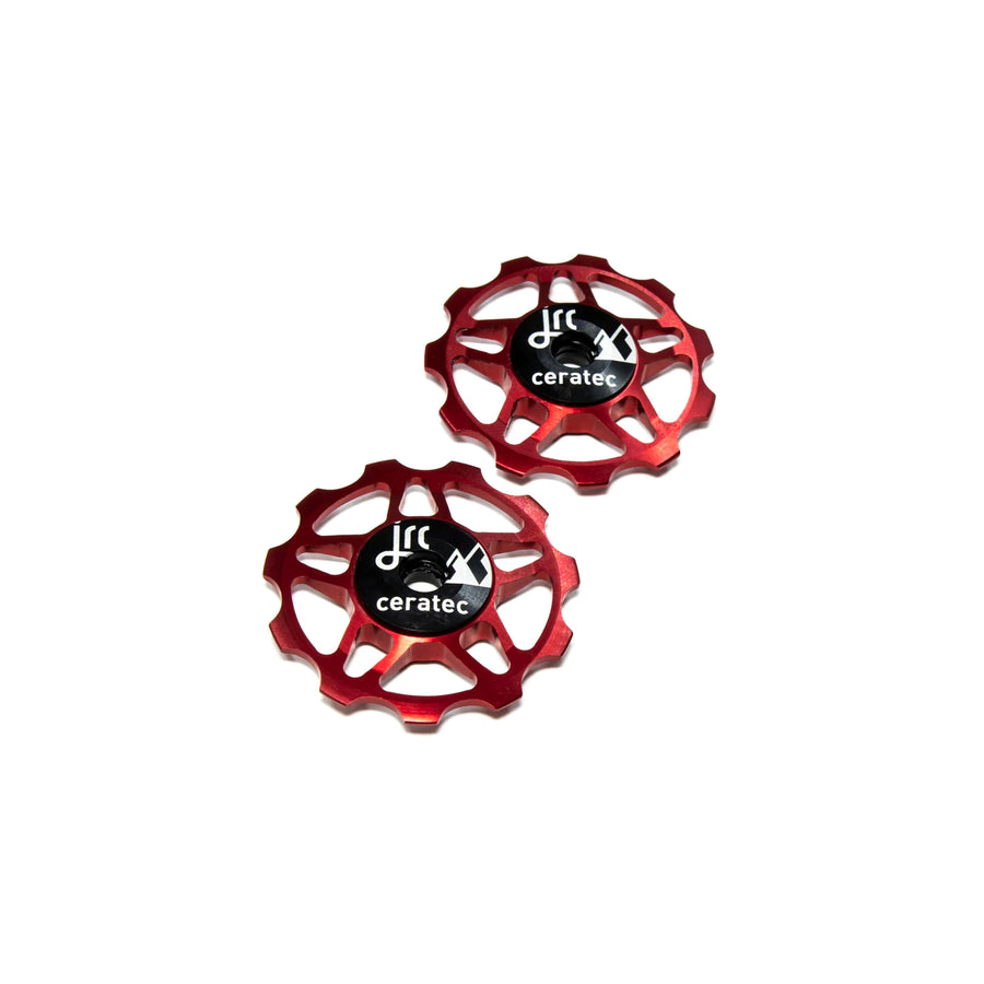 JRC Ceramic Jockey Wheels 11T - Red