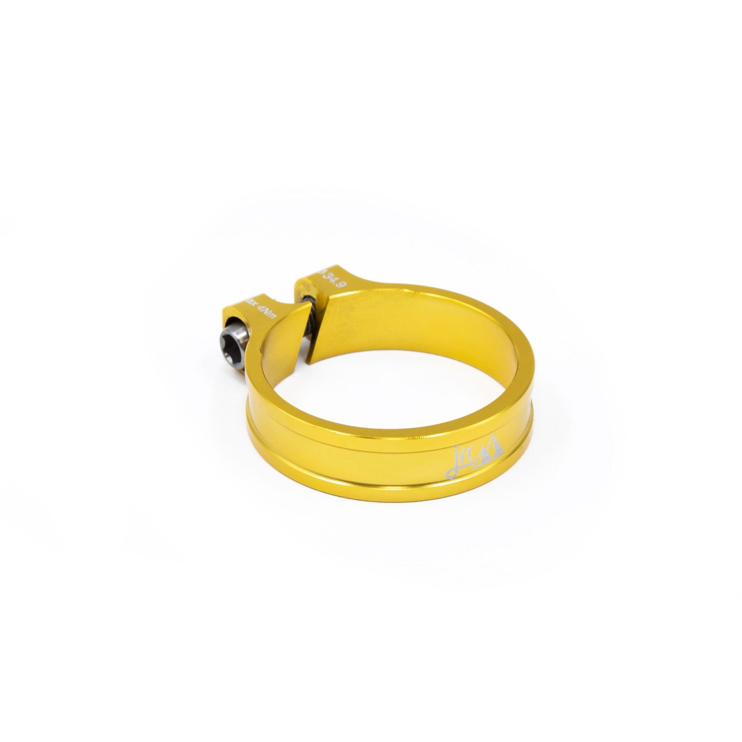 JRC Kumo+ Lightweight Seatpost Clamp - 34.9mm - Gold