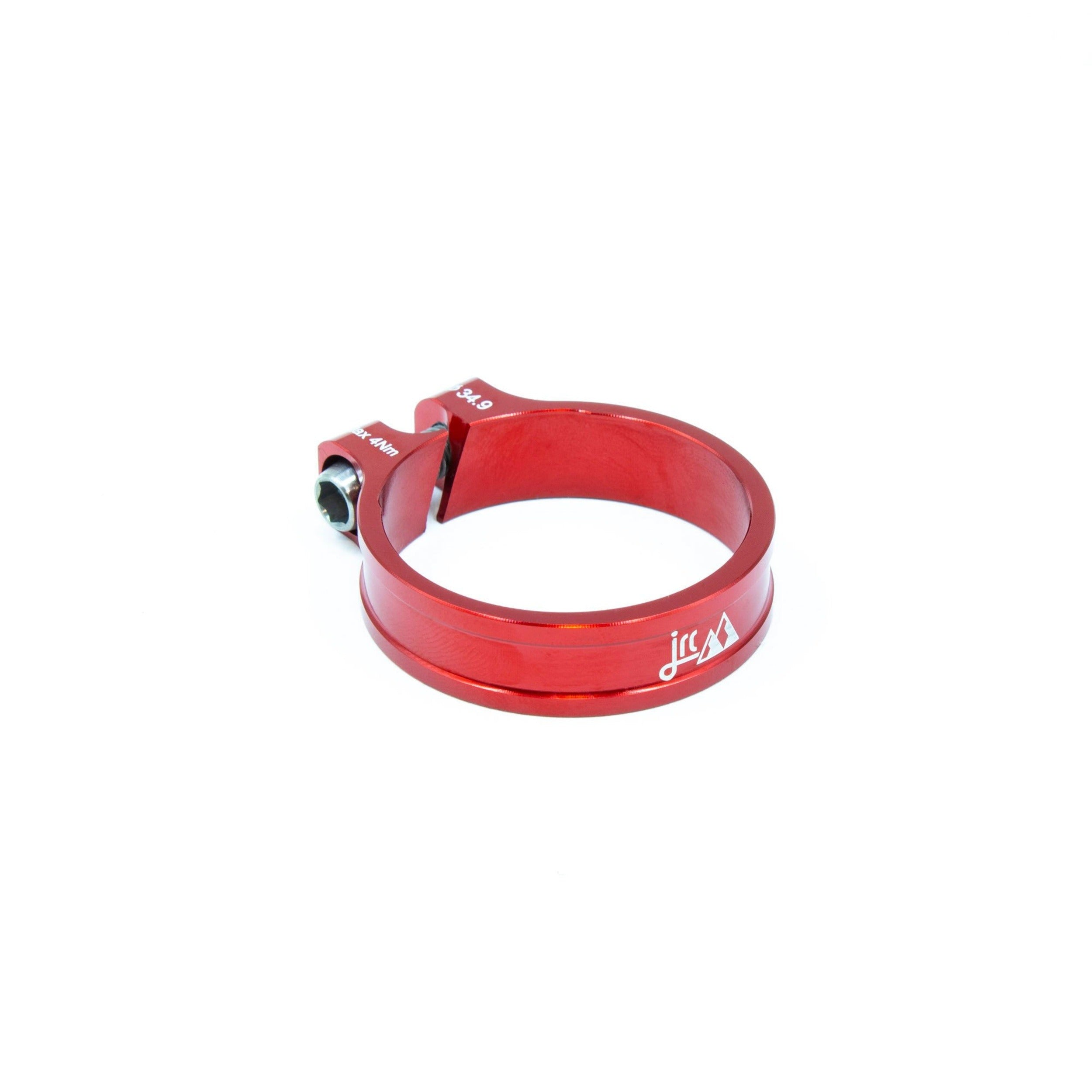 JRC Kumo+ Lightweight Seatpost Clamp - 34.9mm - Red