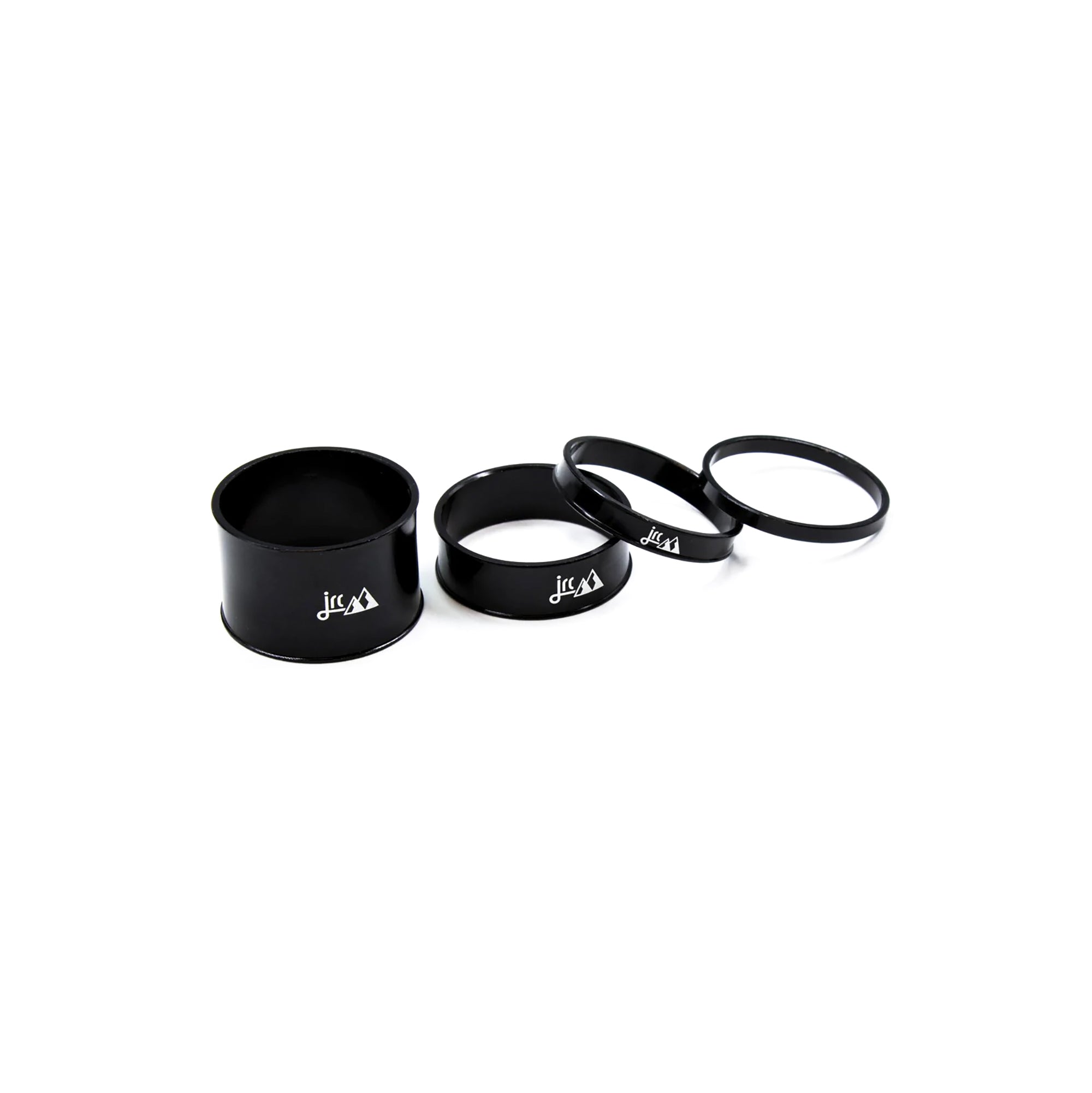 JRC Machined Anodised Headset Spacers - Black