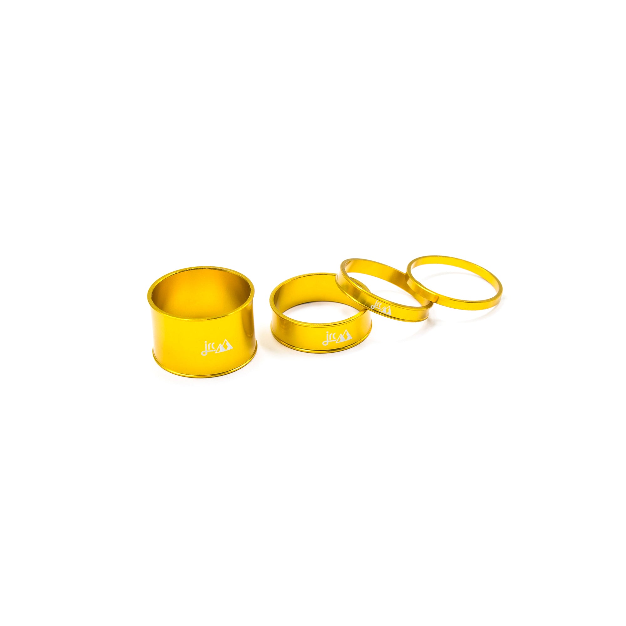 JRC Machined Anodised Headset Spacers - Gold