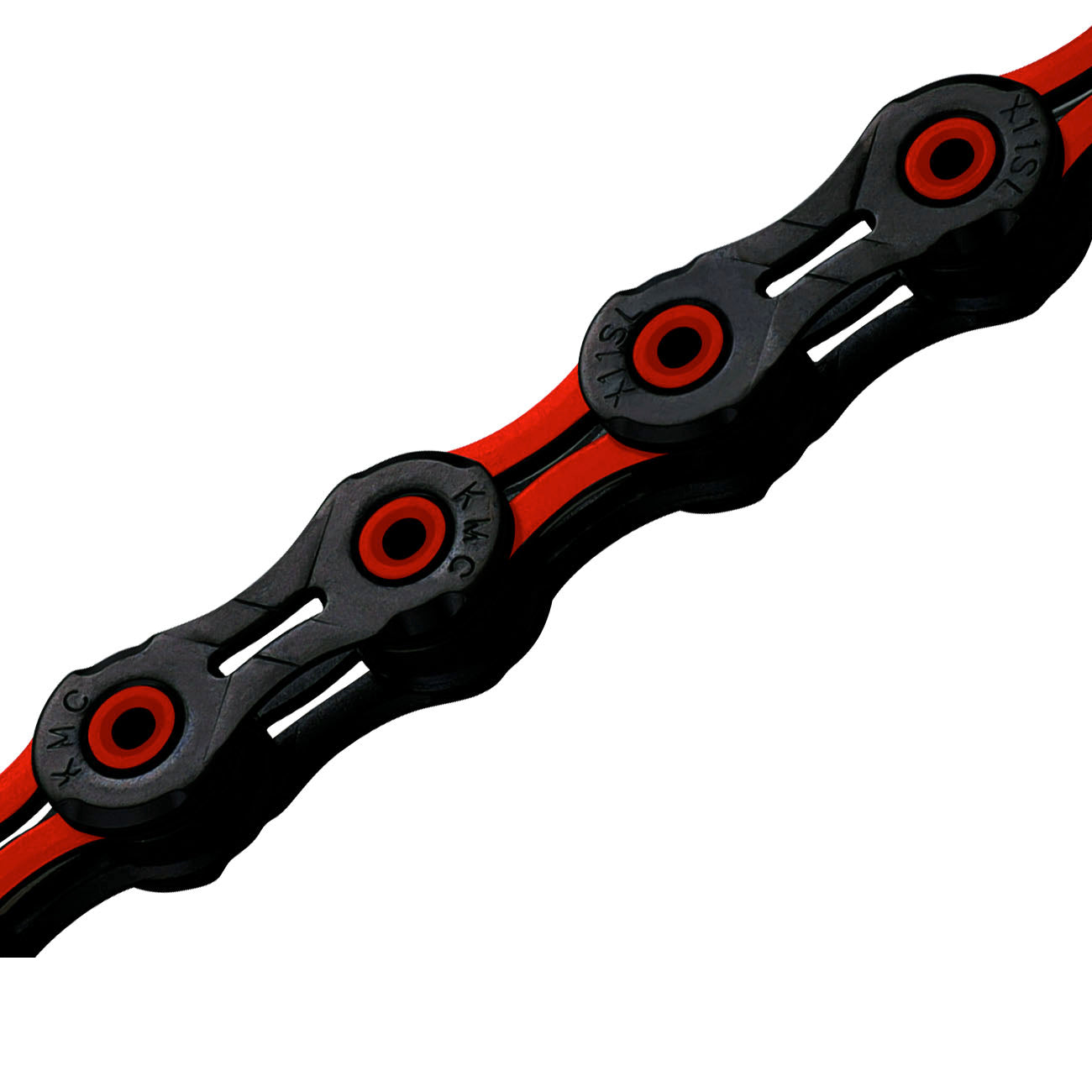 KMC DLC11 11-Speed Chain - Black/Red