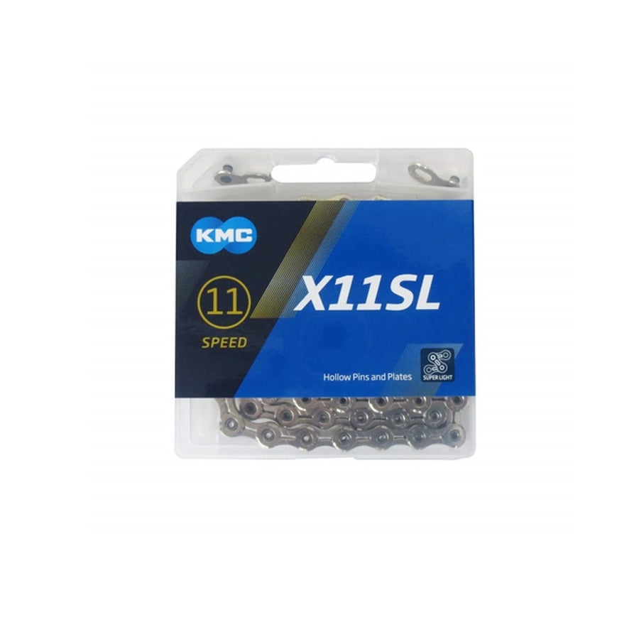 KMC X11SL Superlight 11-Speed Chain - Silver - CCACHE