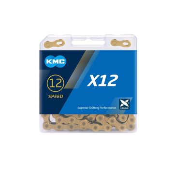 KMC X12 12-Speed Chain - Gold - CCACHE