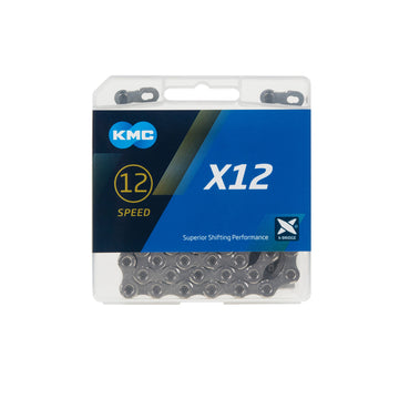 KMC X12 12-Speed Chain - Silver - CCACHE