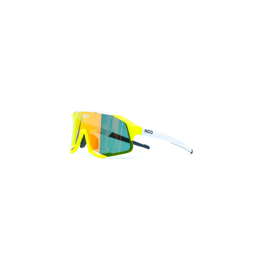 koo-demos-sunglasses-yellow-fluro-white-red-mirror-lens