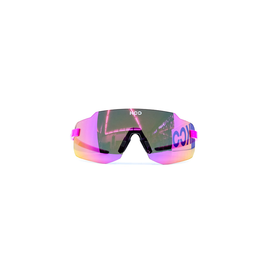 koo-supernova-sunglasses-fuchsia-pink-mirror-lens-front