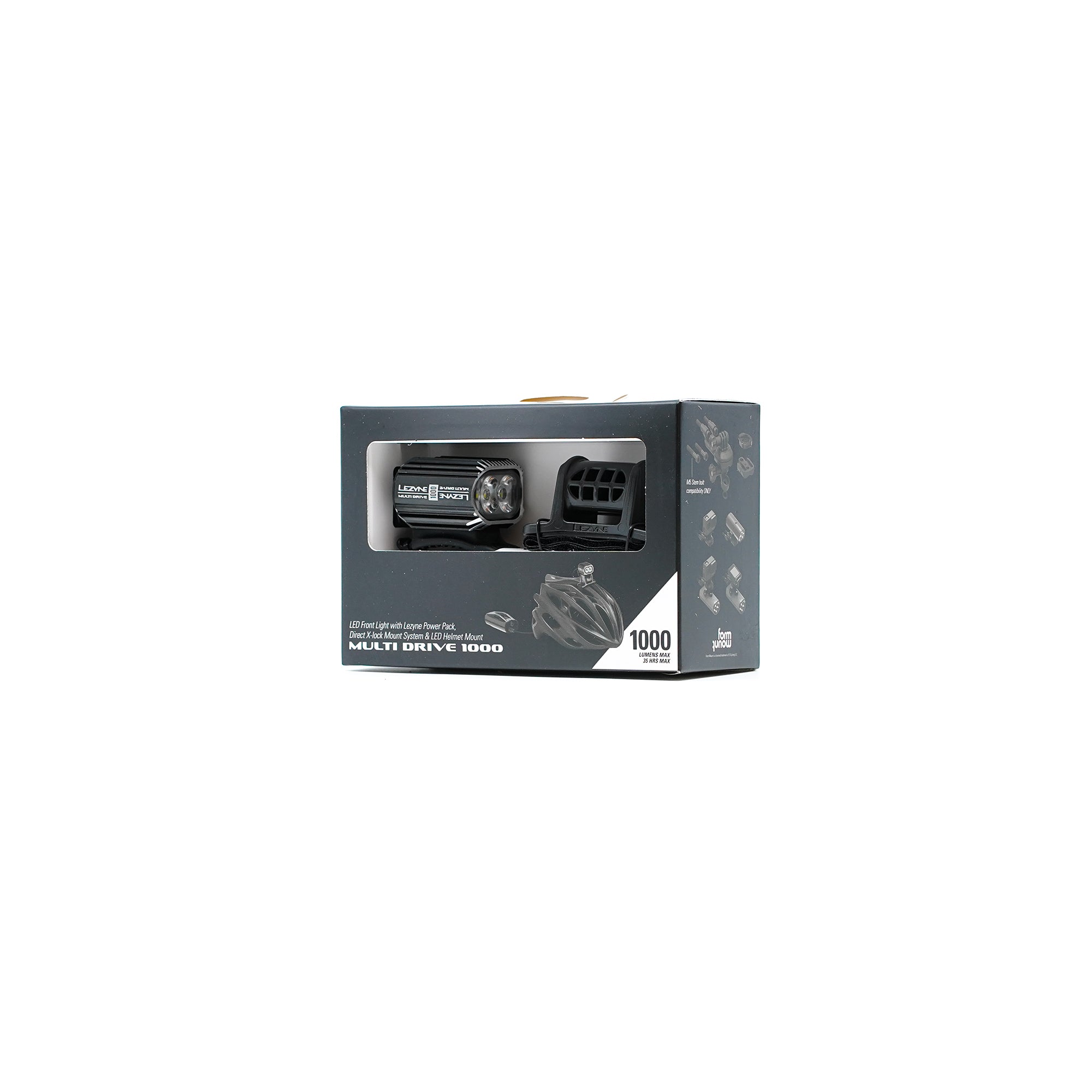 Lezyne Multi Drive 1000 前灯 - 1000 流明