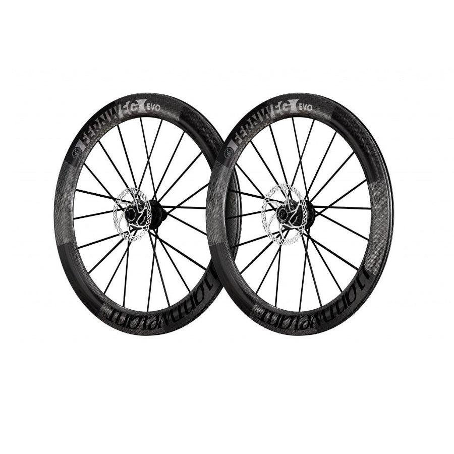 Lightweight Fernweg C63 EVO Disc Brake Tubeless Wheelset - Schwarz Edition - CCACHE