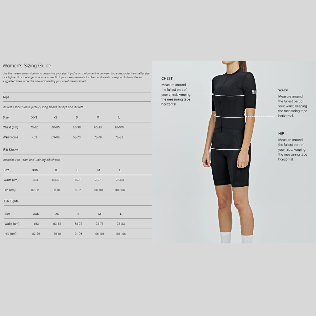 MAAP Women's Team Bib Evo - Black/White