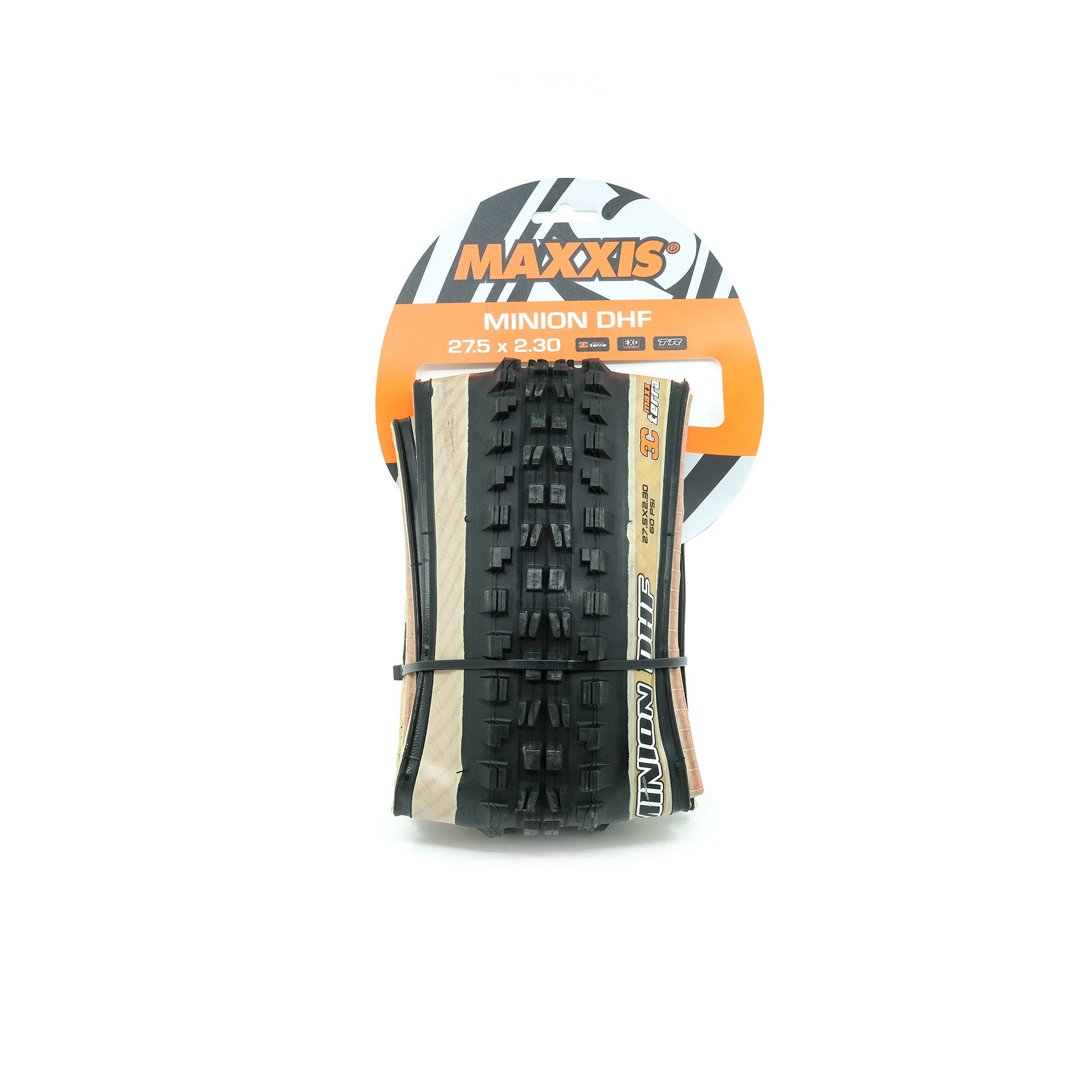 Maxxis Minion DHF EXO TR Tyre - Skinwall - CCACHE