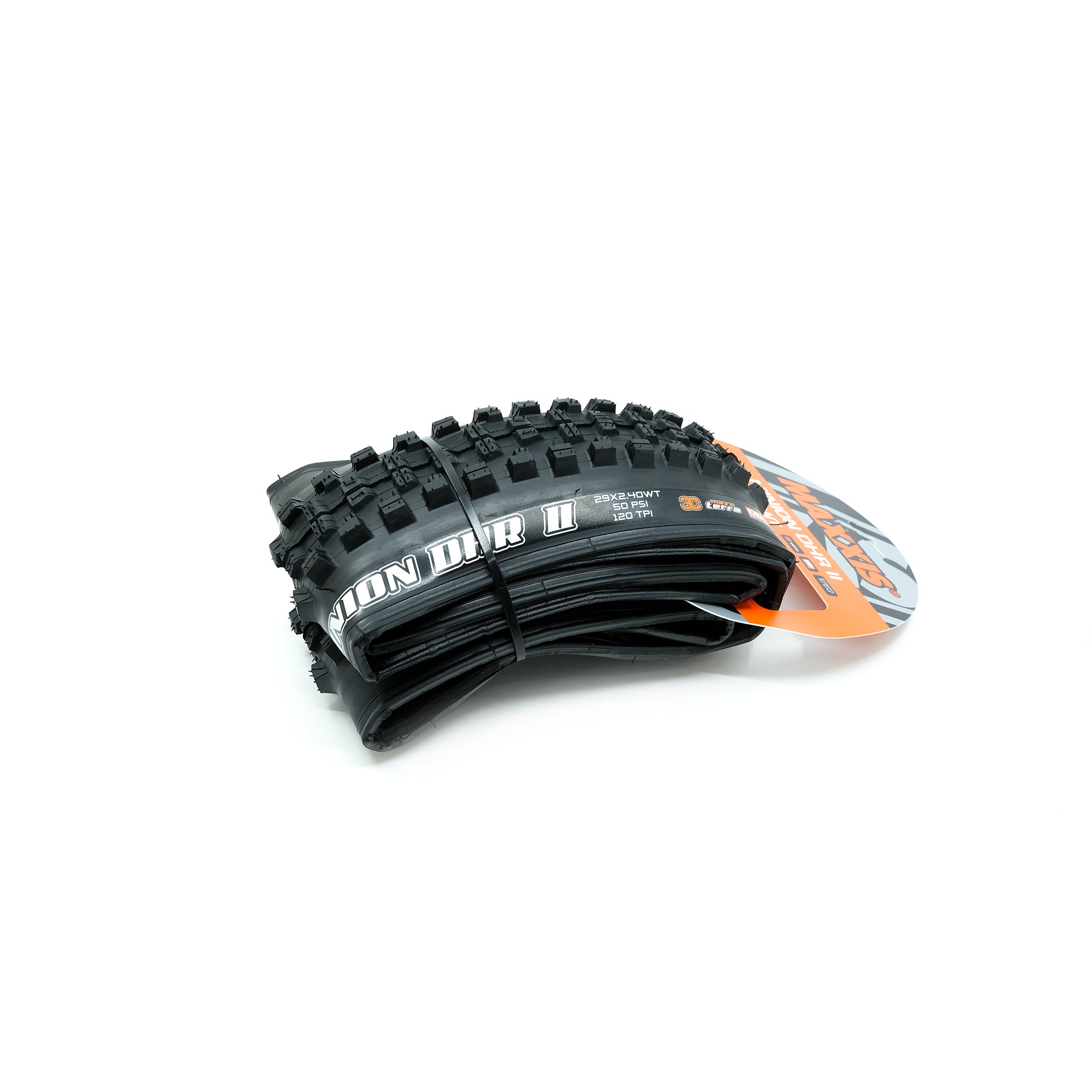 Maxxis Minion DHR II 3C EXO TR Tyre - Black - CCACHE