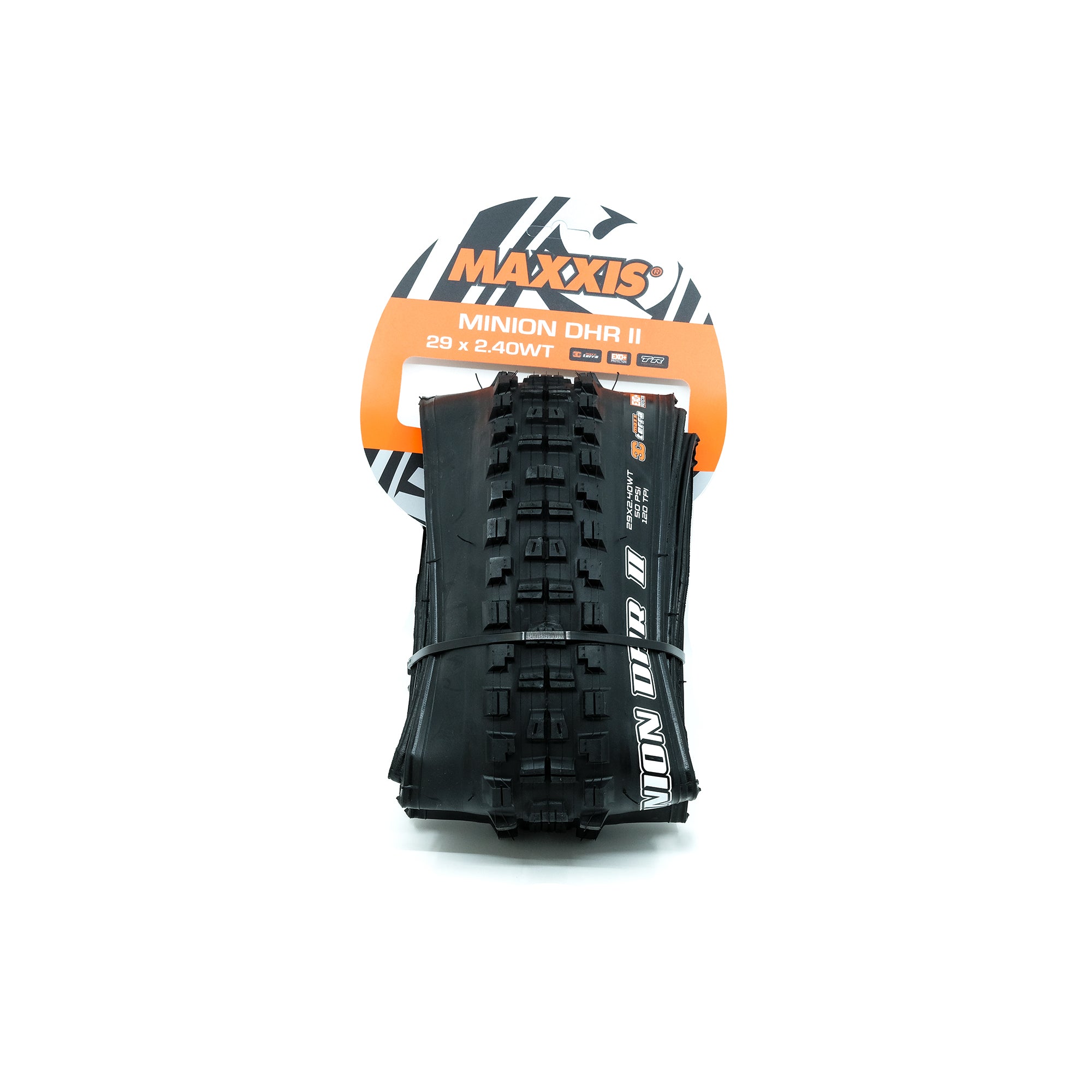 Maxxis Minion DHR II 3C EXO TR Tyre - Black - CCACHE