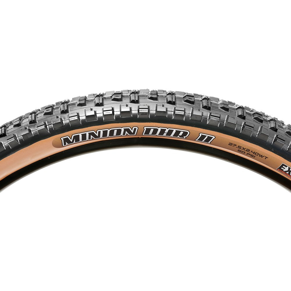 maxxis-minion-dhr-ii-exo-tr-tyre-dark-skinwall-side