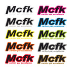 MCFK Replacement Decal Kit