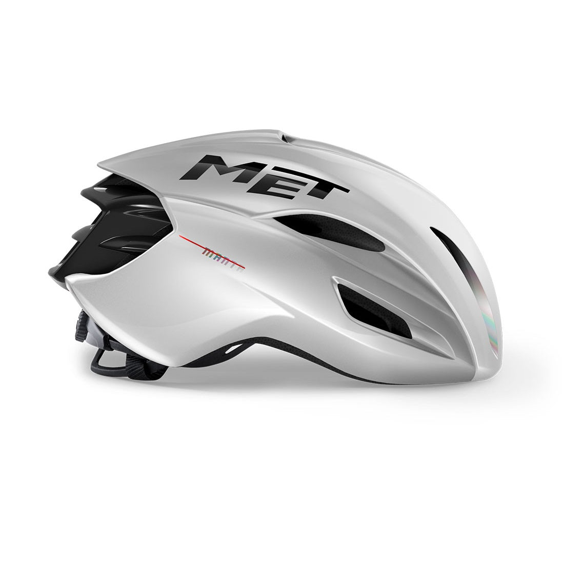 met-manta-mips-aero-road-helmet-white-holographic-side