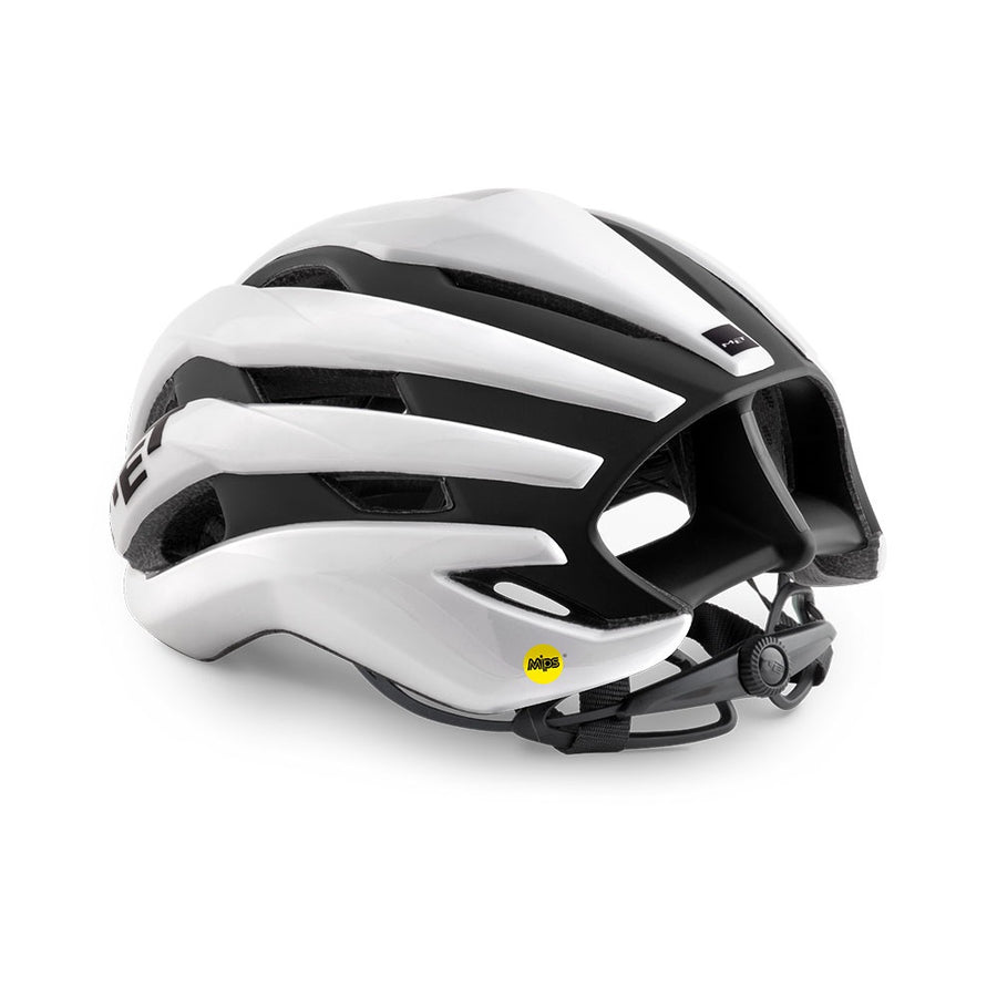 met-trenta-mips-road-helmet-white-black-rear