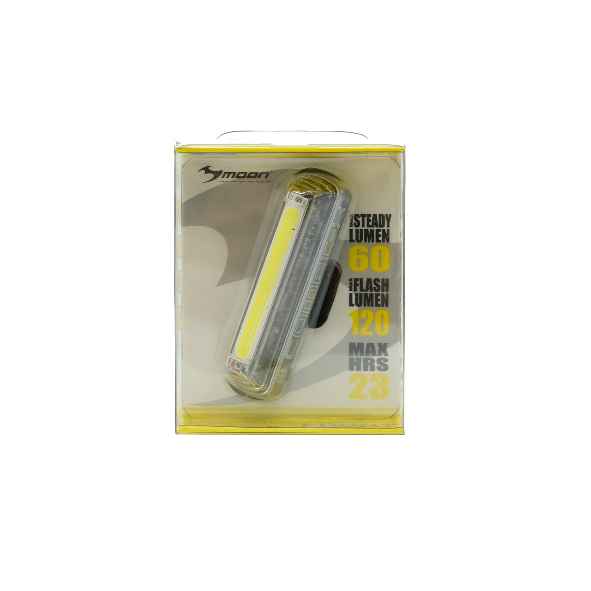 Moon Comet-X Front Light - 60 Lumens - CCACHE