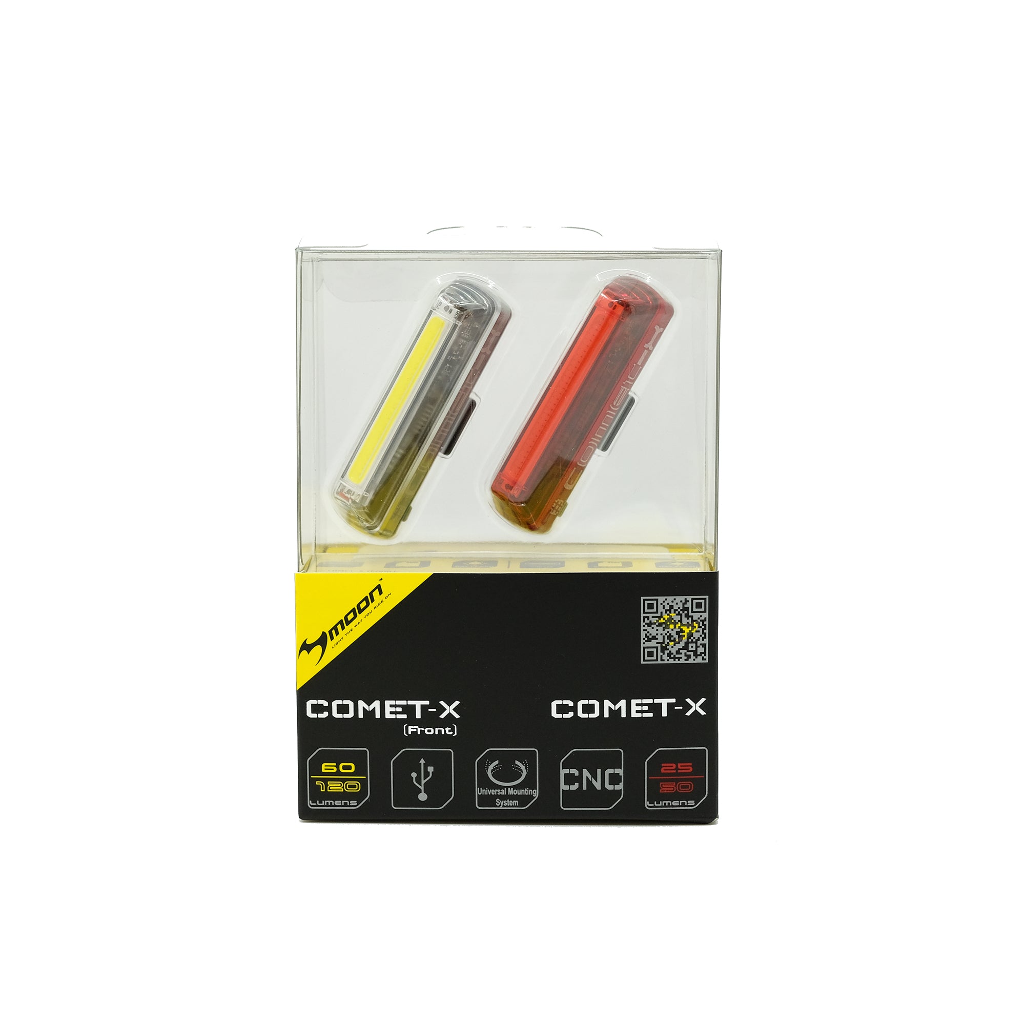 Moon Comet-X Front & Rear Light Set - CCACHE