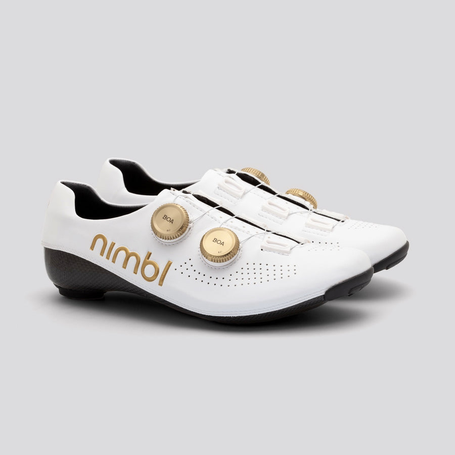 Nimbl Ultimate Road Shoe - White/Gold