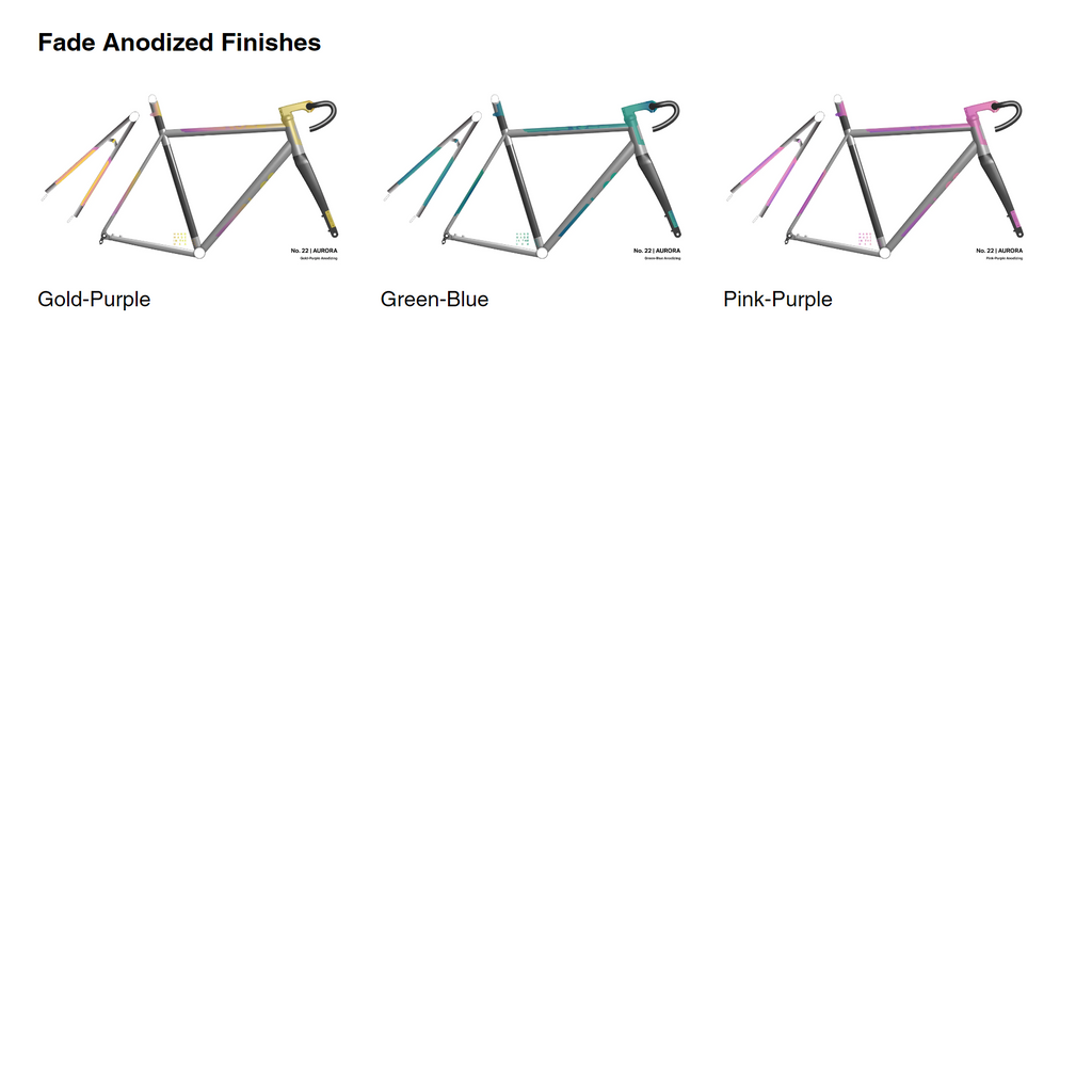 No. 22 Aurora Integrated Titanium Road Frameset