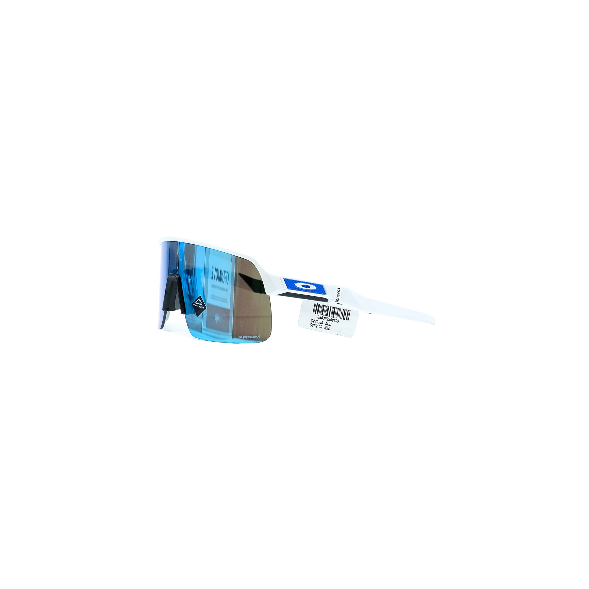 oakley-sutro-lite-matte-white-prizm-sapphire-lens-side