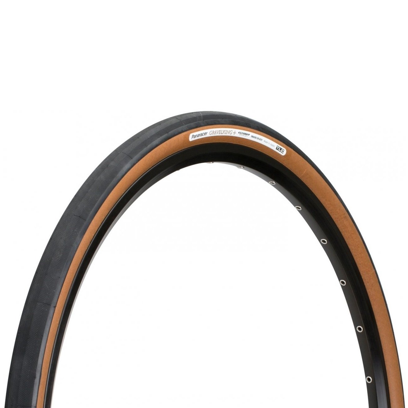 Panaracer GravelKing Slick+ Plus Tubeless Tyre - Brown - CCACHE