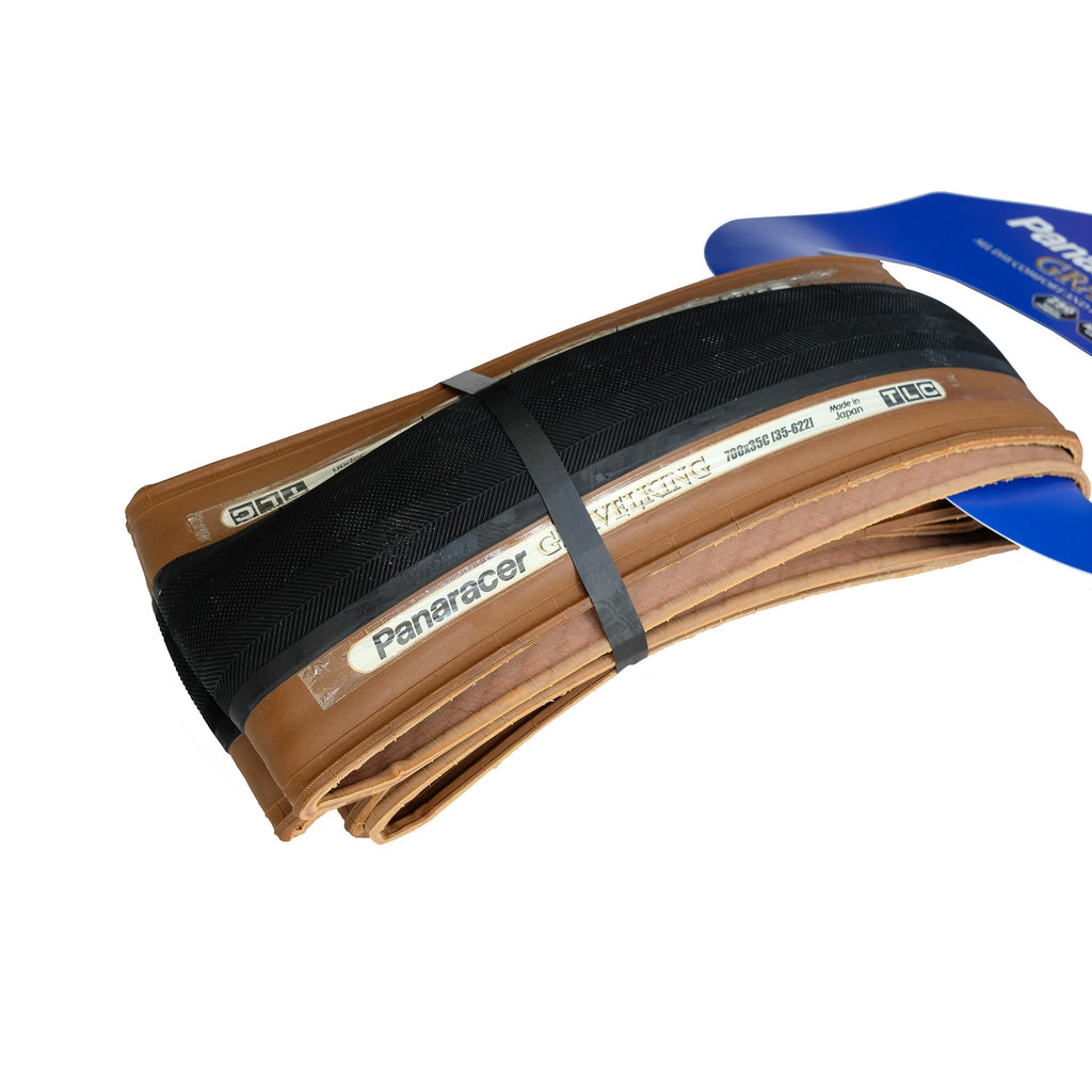 Panaracer GravelKing Slick Tubeless Tyre - Brown - CCACHE
