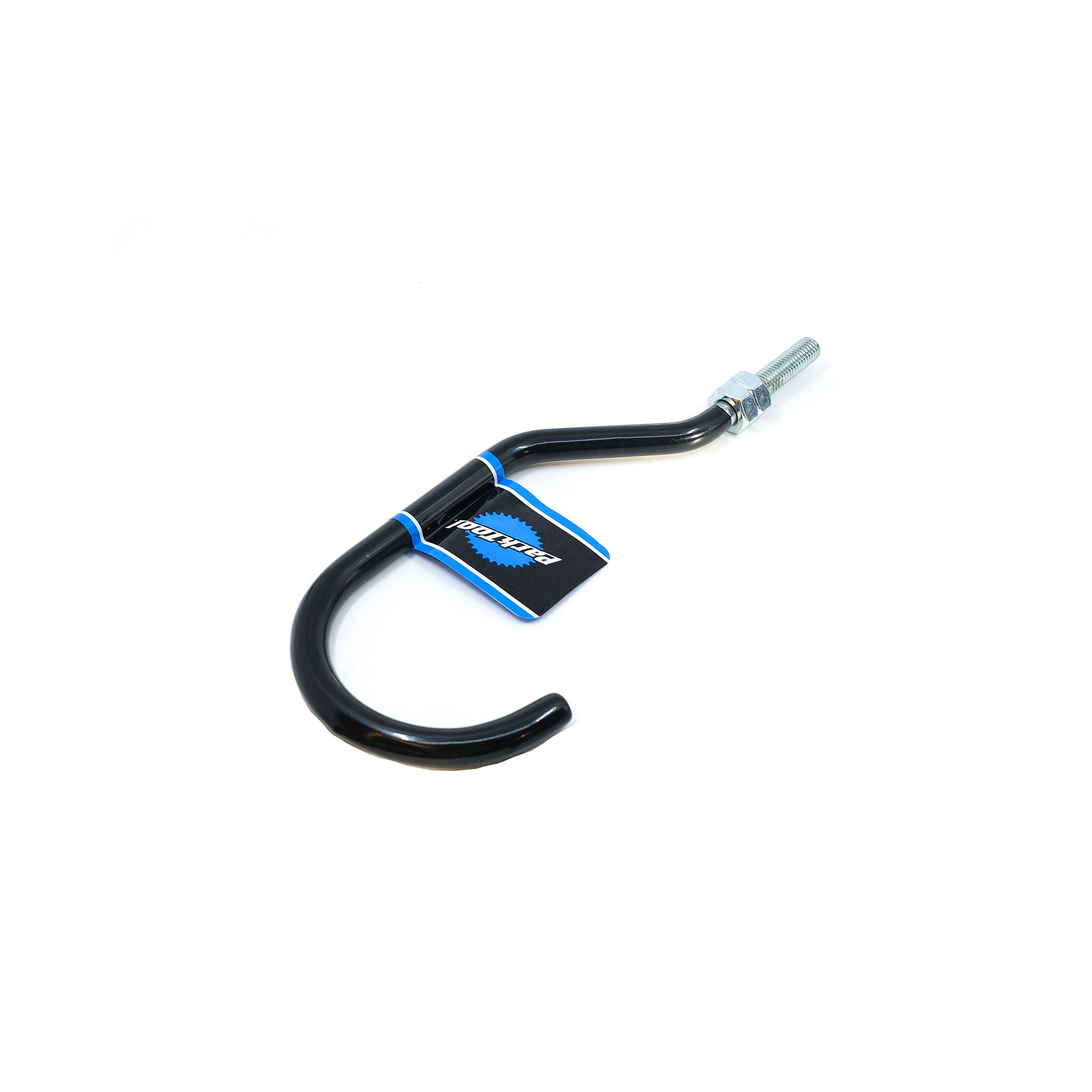50mm (2") of M10mm x 1.5 machine threaded rod for mounting Inside to inside: 75mm (2.95") Height inside J-bend: 150mm (5.9") Includes two nuts