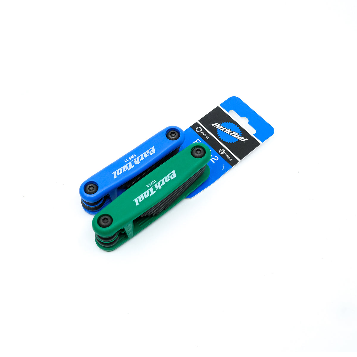 Park Tool FWS-2 Fold-Up Wrench Set – Hex + Torx, Compact Bike Tool Kit For Repairs & Adjustments